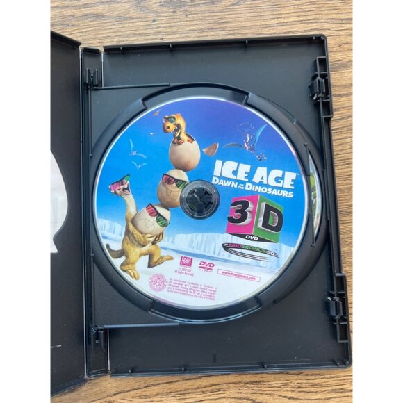 Ice Age Dawn Of The Dinosaurs 3D 2009 DVD Ray Romano John Leguizamo Pre-Owned - Picture 4 of 5